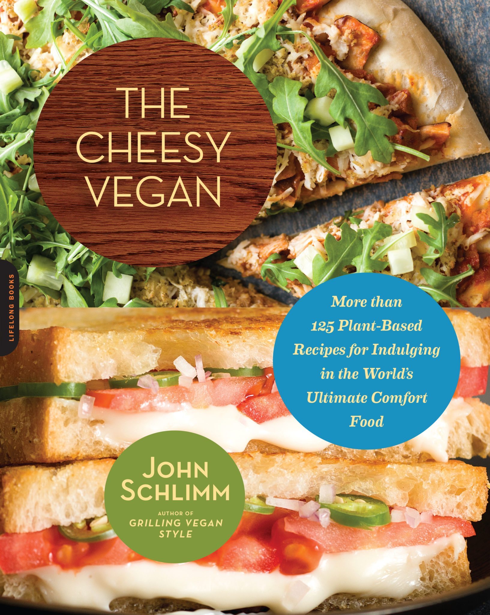 COVER - Final - The Cheesy Vegan by John Schlimm