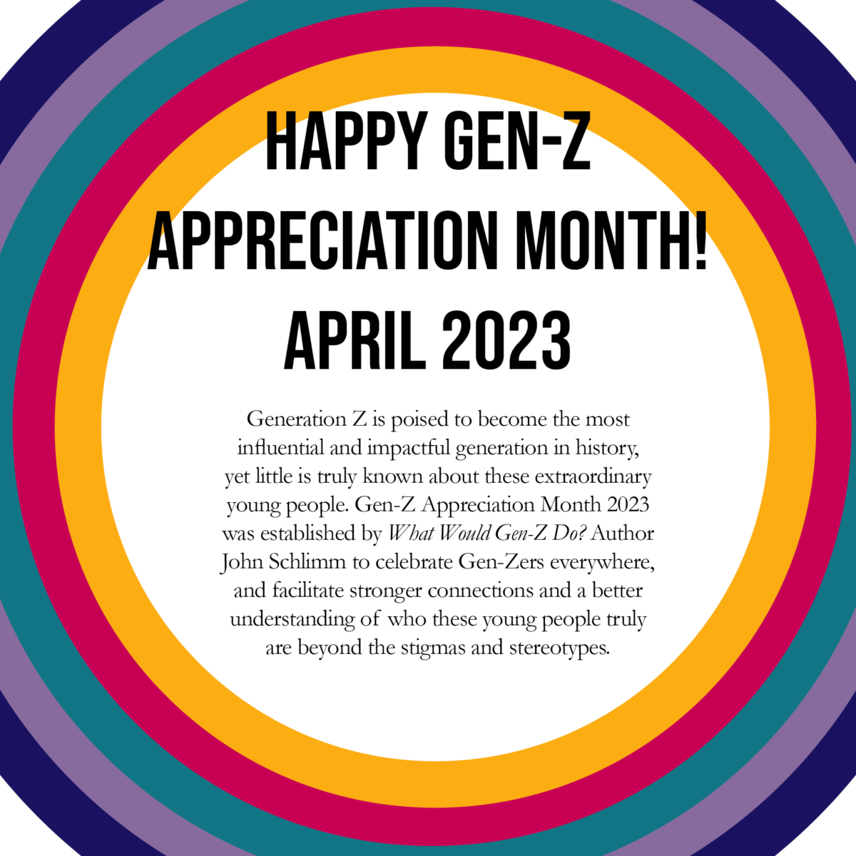 GENZ APPRECIATION MONTH! April 2023 John Schlimm