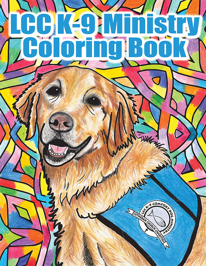 LCC K-9 Comfort Dogs Coloring Book
